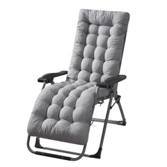 71x22in Plus Type Chaise Lounger Cushion Recliner Rocking Chair Sofa Mat Deck Chair Cushion For Outdoor Patio Garden