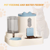 Fully Automatic 2in1 Cat Food Dispenser - Integrated Water And Food Feeding System - Cute Water Dispenser