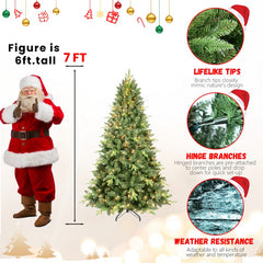 PE, PVC Christmas Tree, Green