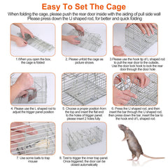 Humanized And Reusable Mouse Traps Are Safe And Suitable For Families, Children, Pets, And Easy To Install. They Are Banned From Sale On Amazon Platform