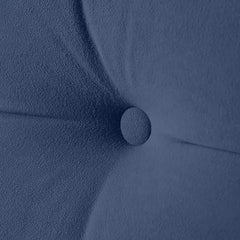 Triangle Reading Cushion With A Button-blue