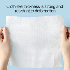 Towels For Sensitive Skin, Makeup Remover, Cleansing, Care, Travel XL, USDA Biobased Dermatologist Approved Face Towel, Disposable Clinically Tested Face Towelette Cosmetic