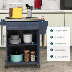 Kitchen Island on Wheels