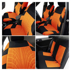 Car Seat Covers For Hilux AN120 AN130 8.Gen 2015-2025, Full Coverage Seat Protector Cover Full Set Seat Protectors Interior Accessories,5seats-Red