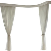 63inch*96inch 2PC Mosquito Net With Rod Curtains: Double Protection, Comfortable Sleep, Mosquito-Free, Enhanced Home Quality