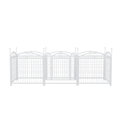Dog Playpen Indoor 24 Inch 8 Panel Metal Dog Playpen
