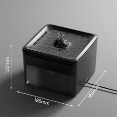 Ultra Silent Circulating Pet Drinking Fountain, 3800ML Large Volume, USB Powered Easy Clean Water Bowl For Kittens Puppies