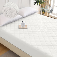 Diamond Grid Ultrasonic Waterproof Mattress Protector