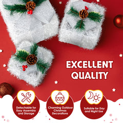 White Christmas Lighting Gift Box