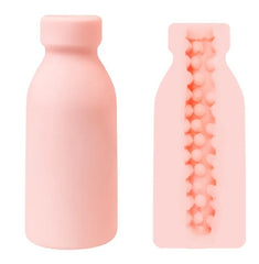 Milker Stroker Male Masturbator 0.77lbs, Mini Home Dorm Private Use Toys, Male Pleasure Doll With Textured Tunnel, Portable Pocket Vagina, Male Penis Glans Trainer