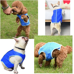 Dog Summer Cooling Vest, Pet Cooling Clothes Dog Cat Cooling Vest, Summer Heat Relief Vest Pet Dog Clothes Summer Clothes For Dogs Dog Cooling Vest