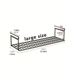 Swiss Quality Adjustable Expandable Shoe Rack, Stackable Iron Shoe Rack, Space Saving Hanging Rack For Home Shoe Storage, Bottom Basket