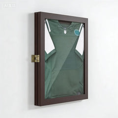 UV-Resistant Sports Jersey Frame Display Case, Brown