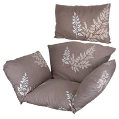 Egg Chair Cushion Hanging Basket Seat Cushion Thicken Soft Egg Swing Chair Pad Hanging Egg Chair Cushion With Headrest