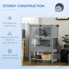 5-Tier Hamster Cage Mice Habitat Rat Habitat With Openable Top