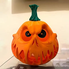 Halloween Party Props For Outdoor Elegant Skull Head Pumpkin Shape Light Ornament Festival Celebration Embellishment