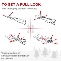 5' Artificial Pencil Christmas Tree, Slim Xmas Tree with 294 Realistic Branch Tips and Plastic Stand, Black