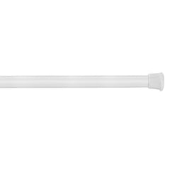 1Pc Tension Curtain Rod Spring Load Adjustable Curtain Pole Heavy-Duty Steel 4 Sizes For Bathroom Wardrobe Kitchen Balcony