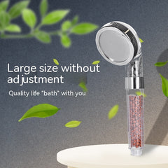 Three-speed Anion Supercharged Filtering Shower Head Nozzle