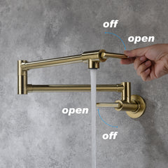 Wall Mounted Boiler Water Faucet
