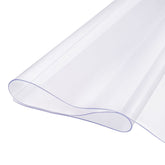 PVC Table Protector 40x80 Inch Clear Plastic Desk Protector 2.0mm Thick
