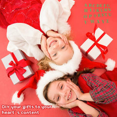 DIY LED Santa Hat - A Creative And Unique Design That Enhances The Festive Atmosphere. A Must-have For Holiday Outfits, A Fun Craft Activity, And A Great Prop For Christmas Party Photos.