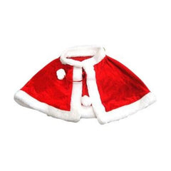 Red Velvet Cape Children's Christmas Stage Performance Carnival Festival