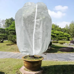84inch*72inch Rectangular Zippered Greenhouse Fabric Bags For Plant Protection Offer Protection From Cold, Insects, And Wind, With Adjustable Ventilation A Must-have For Increasing Yields.