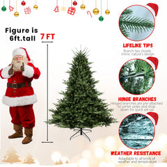 PE, PVC Christmas Tree, Green