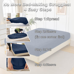 Diamond Grid Ultrasonic Waterproof Mattress Protector