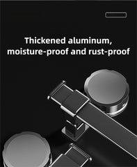 1 Suction Cup Telescopic Towel Rod