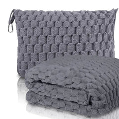 Tlanket- Clip On Travel Pillow