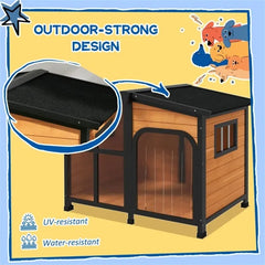 Pet Dog House- Natural Amazon Shipping Prohibited By WalMart