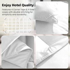 The Cozy Cloud Oversized Comforter, With Its Stylish Plaid Design And Extra-plush Fill, This Heavyweight Duvet Is A Dream For Any Dorm Or Bedroom. Enjoy Year-round Warmth And Comfort.