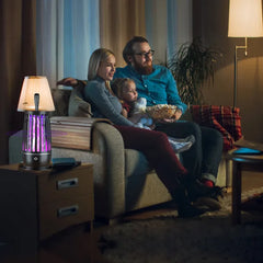 Rechargeable Mosquito Killer Lamp Bug Zapper With Night Light Strap Mosquito Catcher With Max 1615Square Feet Range UV Light For Indoor Outdoor