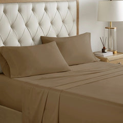 12 Piece Comforter Set With Cotton Bed Sheets Black Full
