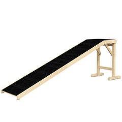 Dog Ramp For Bed, Pet Ramp For Dogs With Non-Slip Carpet And Top Platform