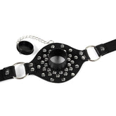 Open Mouth Gag O-Ring Sex Silicone Mouth Ball Gag- Breathable Sex Gag With Removable Pacifier Plug Bondage Restraints BDSM Adult Toys For Men Women And Couple