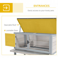 Elevated Rabbit Hutch