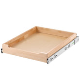 Pull Out Cabinet Organizer Soft Close Slide Out Shelf Wood Drawer 17'W X 21'D