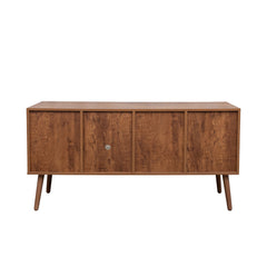 TV Stand Use In Living Room Furniture With 1 Storage And 3 Shelves Cabinet