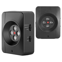 1Pc Ultrasonic Anti Barking Device Indoor Outdoor Dog Bark Control With 3 Frequency Levels Max 32.8Feet Sensing Distance For Most Dog Sizes