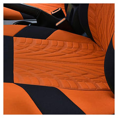 5 Piece Full Set Car Seat Covers Universal Fit For Cars Trucks & SUVs Non-Slip Soft & Warm Automotive Seat Covers & Accessories Blue