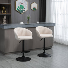 Adjustable Bar Stools Set of 2
