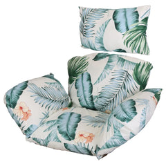 Egg Chair Cushion Hanging Basket Seat Cushion Thicken Soft Egg Swing Chair Pad Hanging Egg Chair Cushion With Headrest