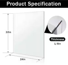 Clear Acrylic Sheet, 0.125Inch Thick