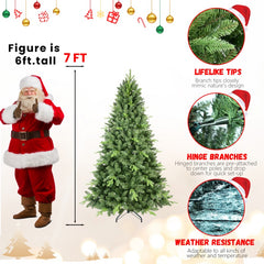 PE, PVC Christmas Tree, Green
