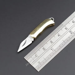 Mini Knife In Unstreaked Yellow