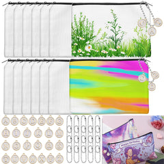 12 Pcs Paintable Blank Canvas