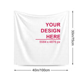 40x30 Inch, Flannel Blanket - Horizontal Style